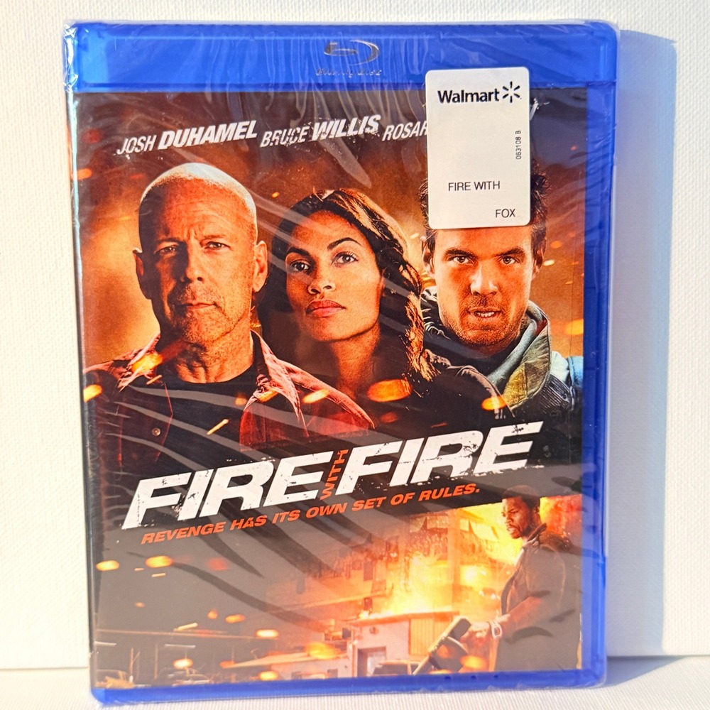 Fire With Fire NEW 2012 Blu-ray R Action Josh Duhamel Bruce Willis David Barrett